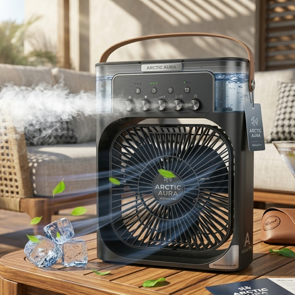 Light Water Mist Mini Fan Cooler