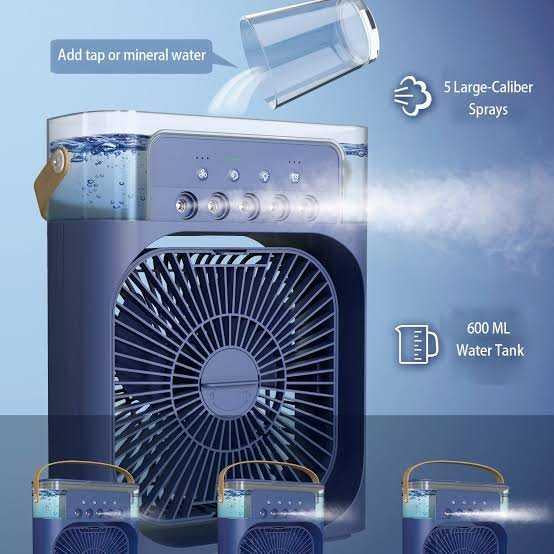 Light Water Mist Mini Fan Cooler