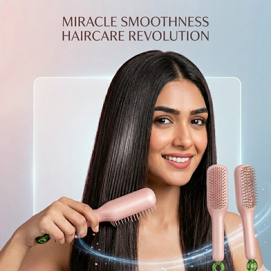 Self-Cleaning Hair Comb