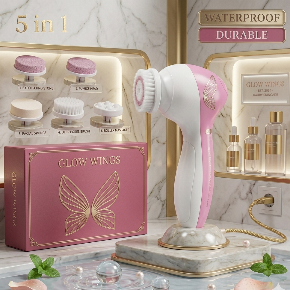 5 in 1 - Facial Electric Cleanser & Massager
